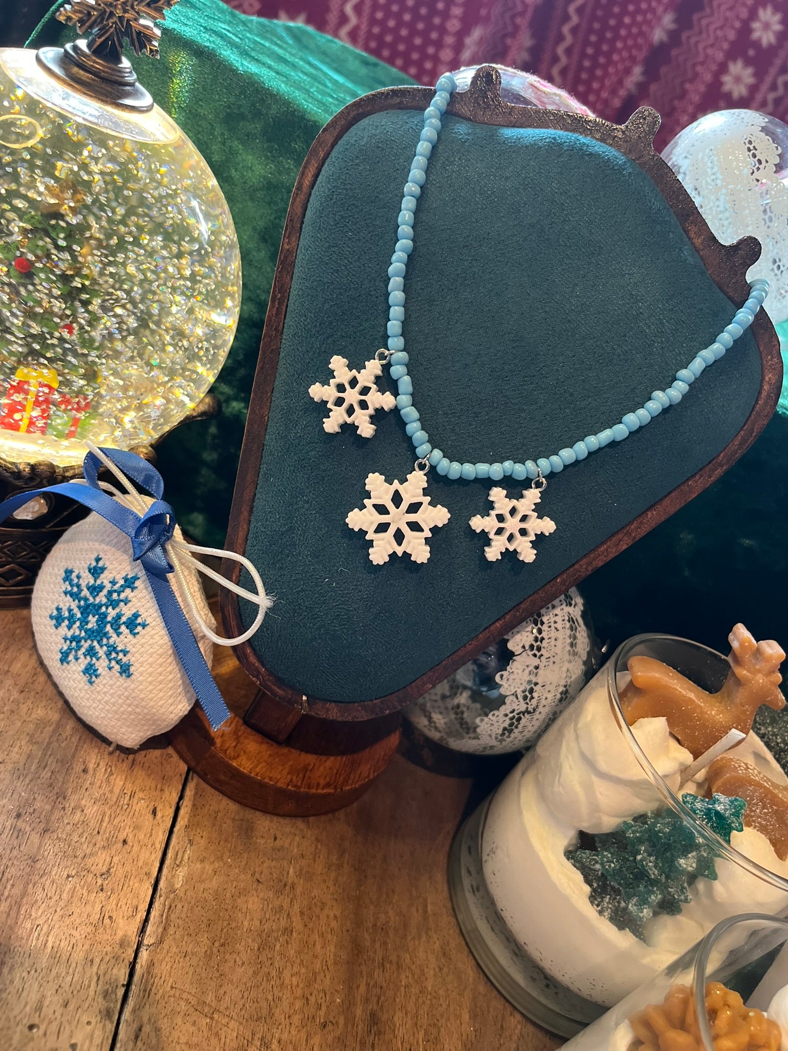 Collier "Neige Eternelle"