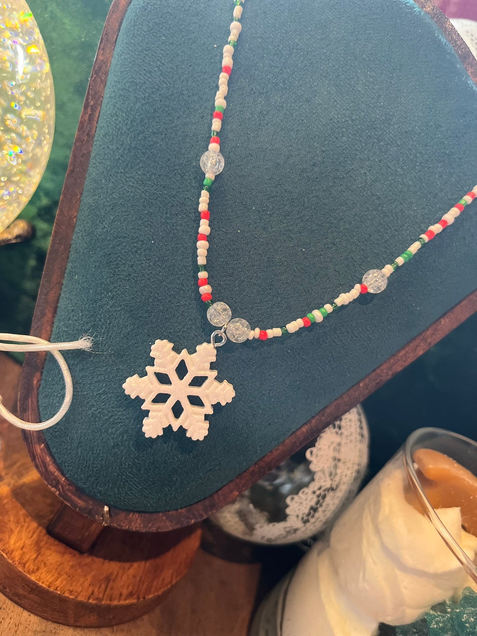 Collier "Éclats de flocon"