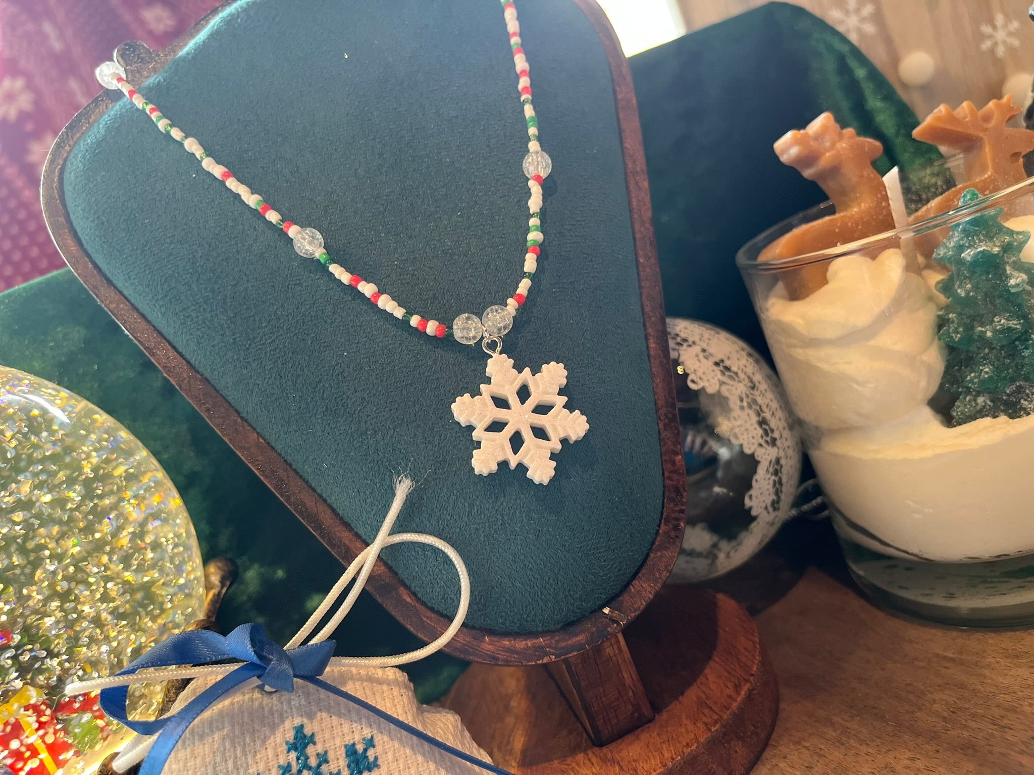 Collier "Éclats de flocon"