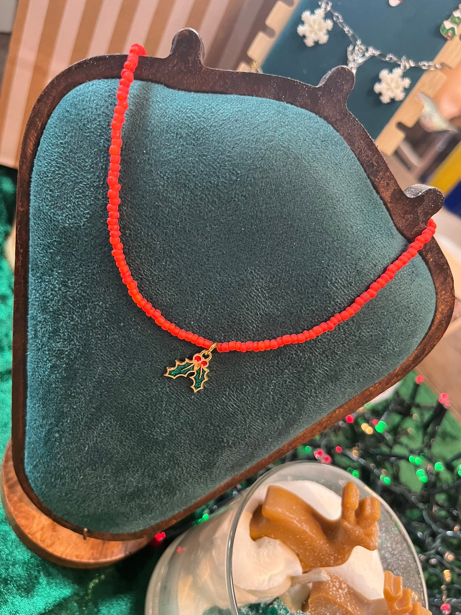 Collier "Noel Flamboyant"