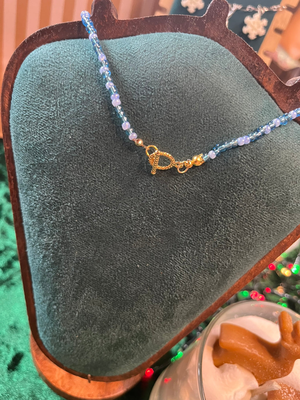 Collier "Papillon de Glace"