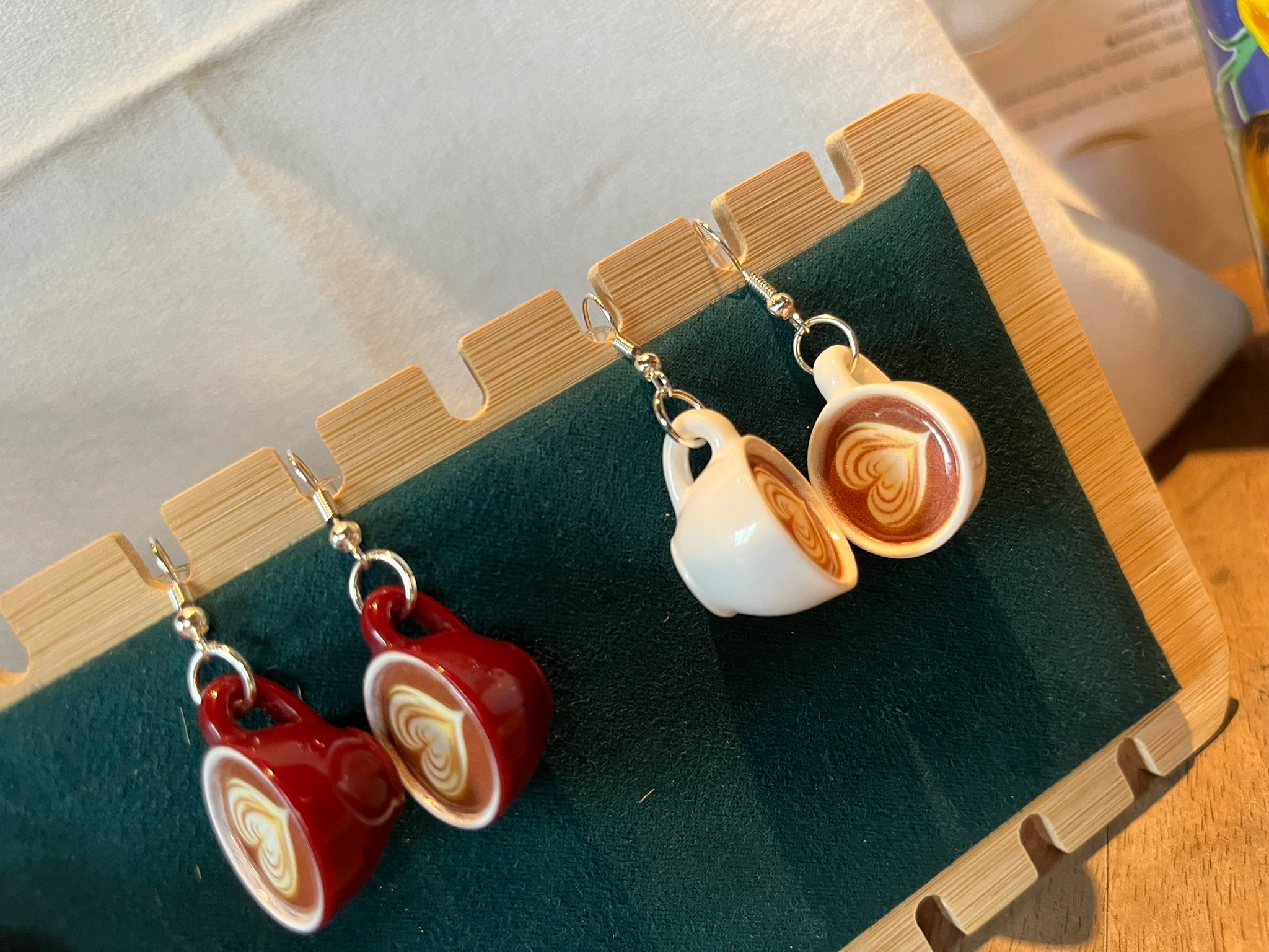 Boucles d'Oreilles "Café"