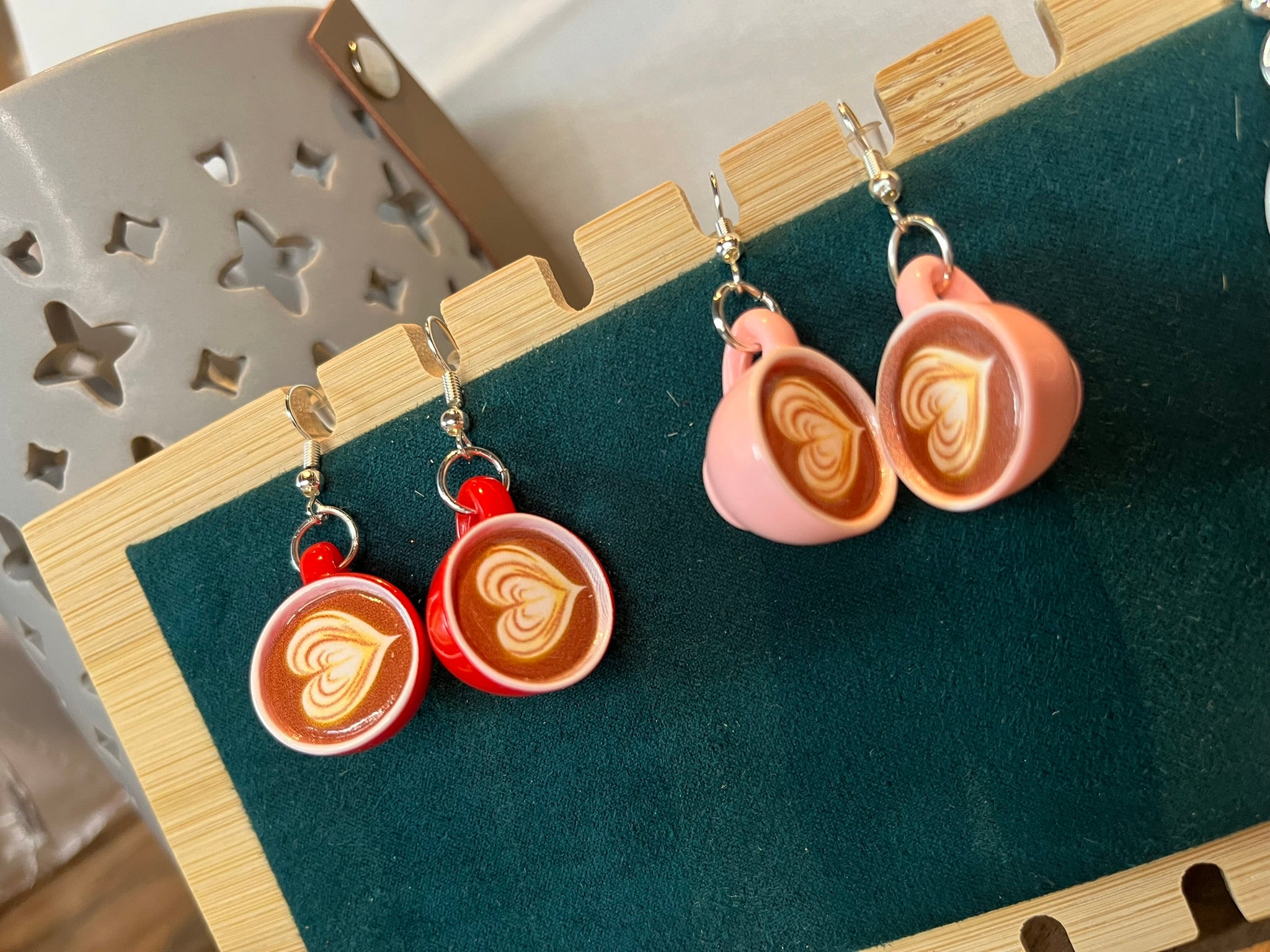 Boucles d'Oreilles "Café"