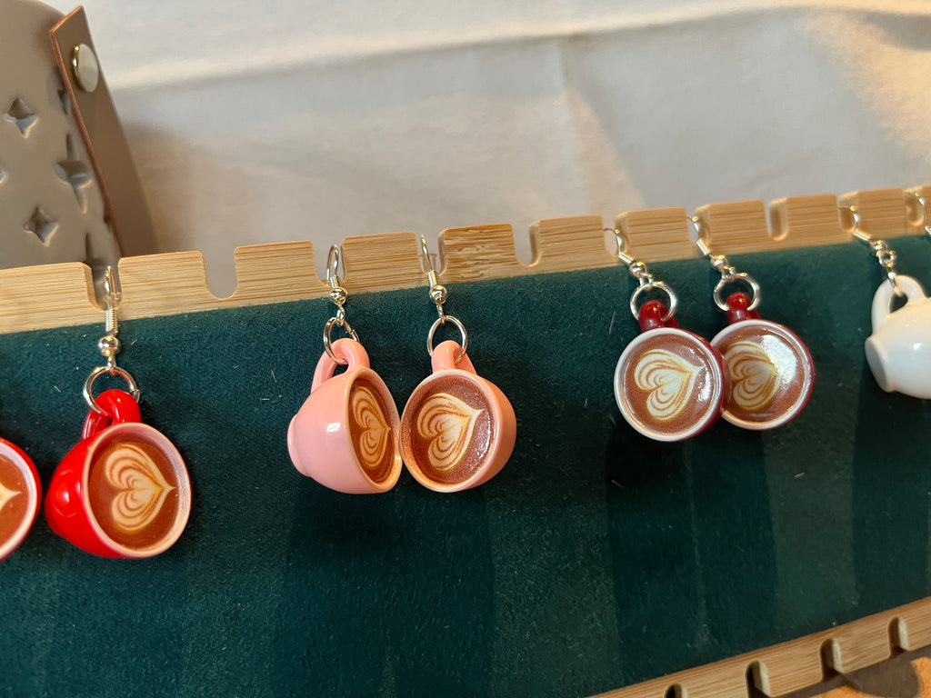 Boucles d'Oreilles "Café"