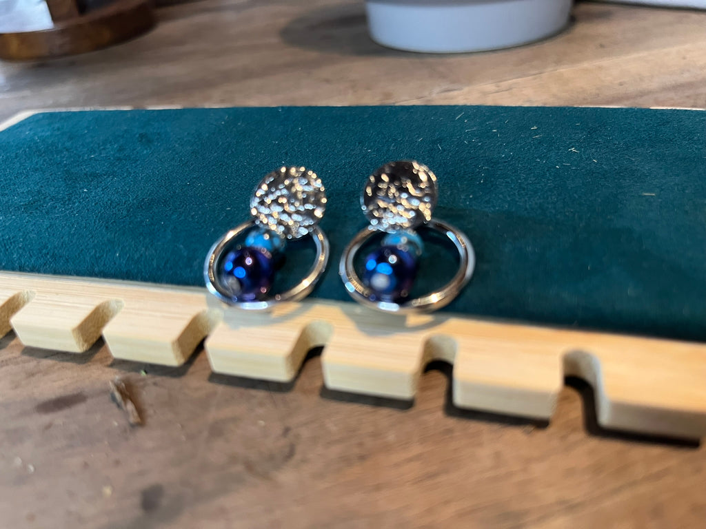 Boucles d'oreilles "Ronde Géométrique"