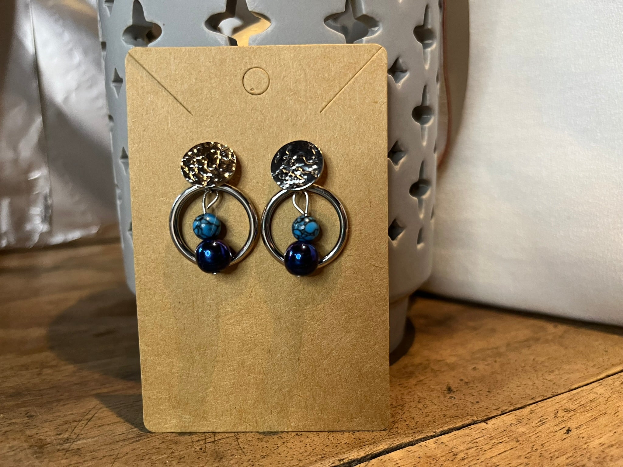 Boucles d'oreilles "Ronde Géométrique"