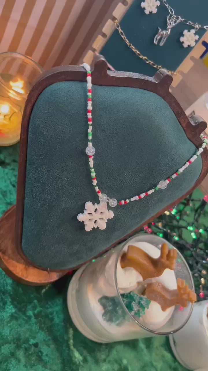 Collier "Éclats de flocon"